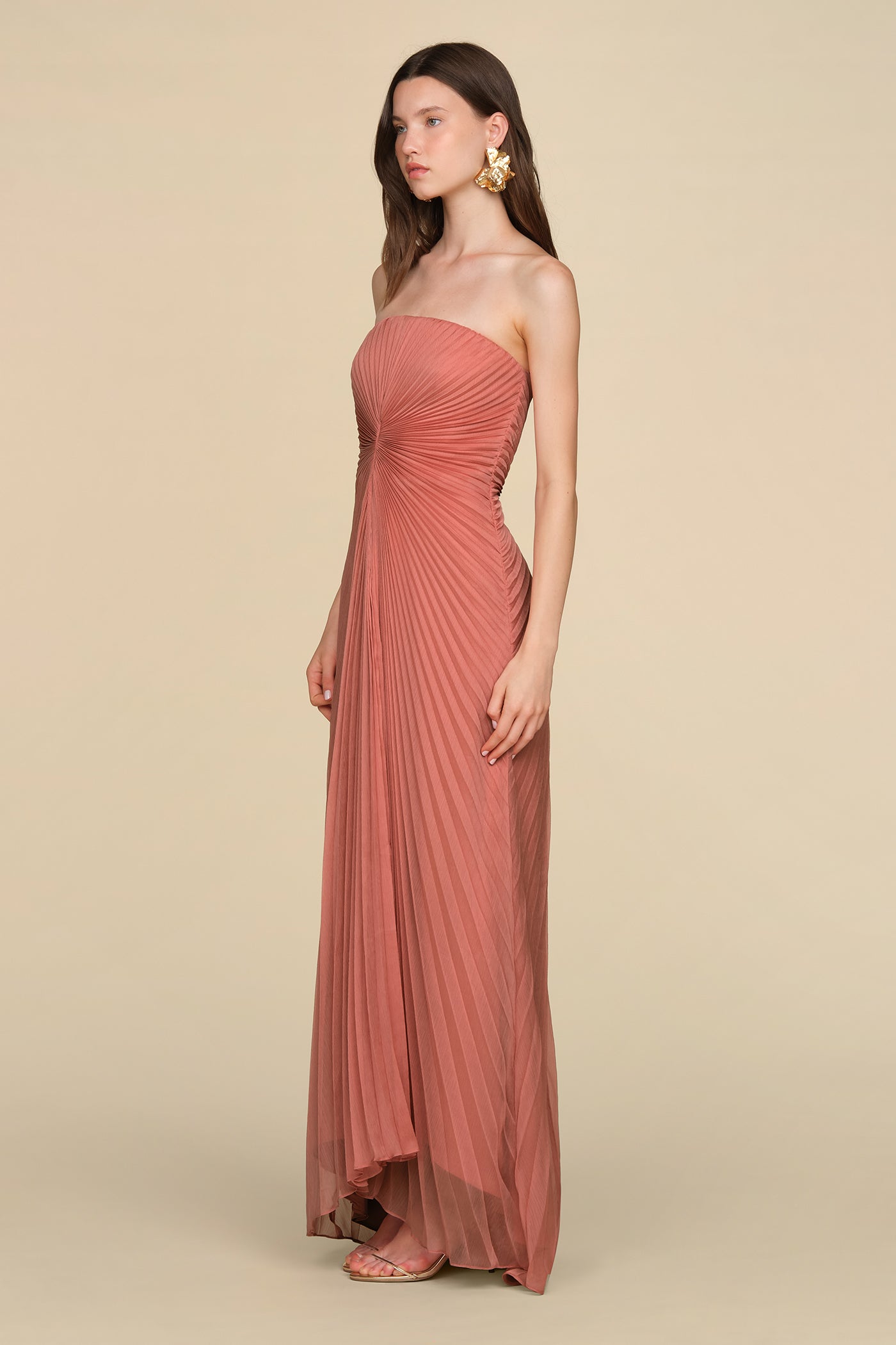 Myra Pleated Midi