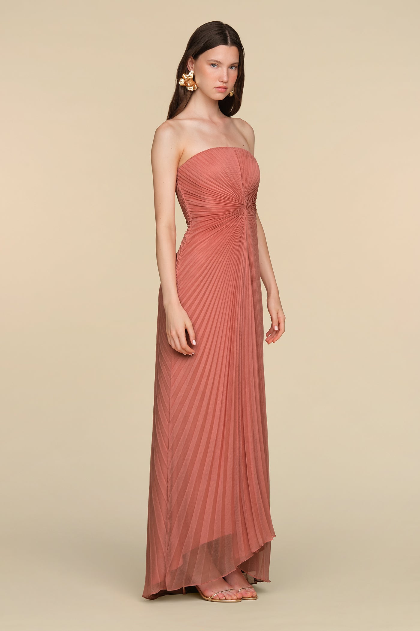 Myra Pleated Midi