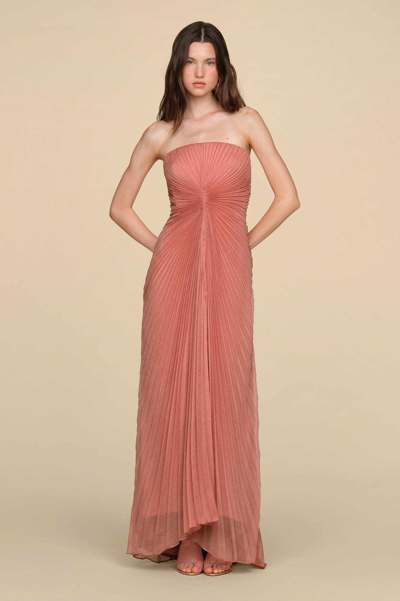 Myra Pleated Midi