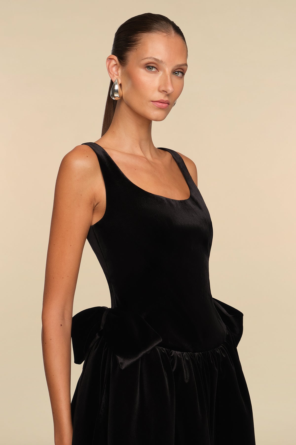 Collins Bow Mini Dress