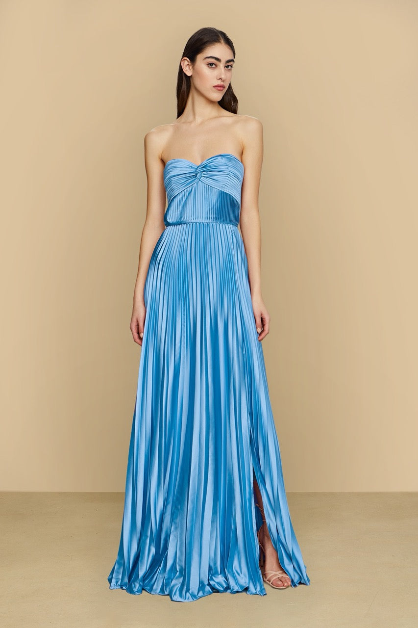 Stef Pleated Gown