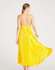 Viv Mitered Pleating Dress
