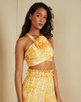 Senna Halter Crop Top