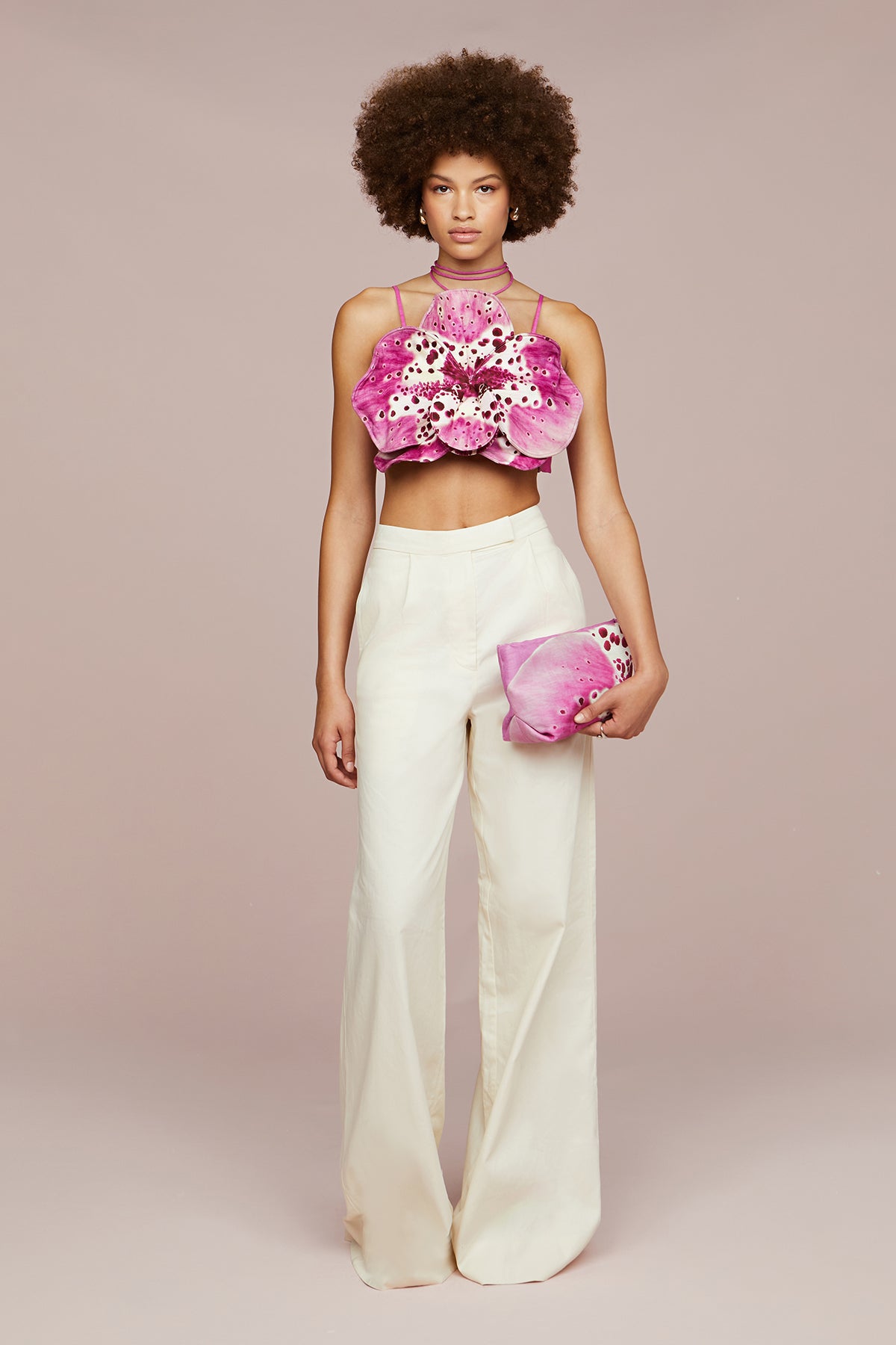 Maisie 3D Orchid Top – AMUR