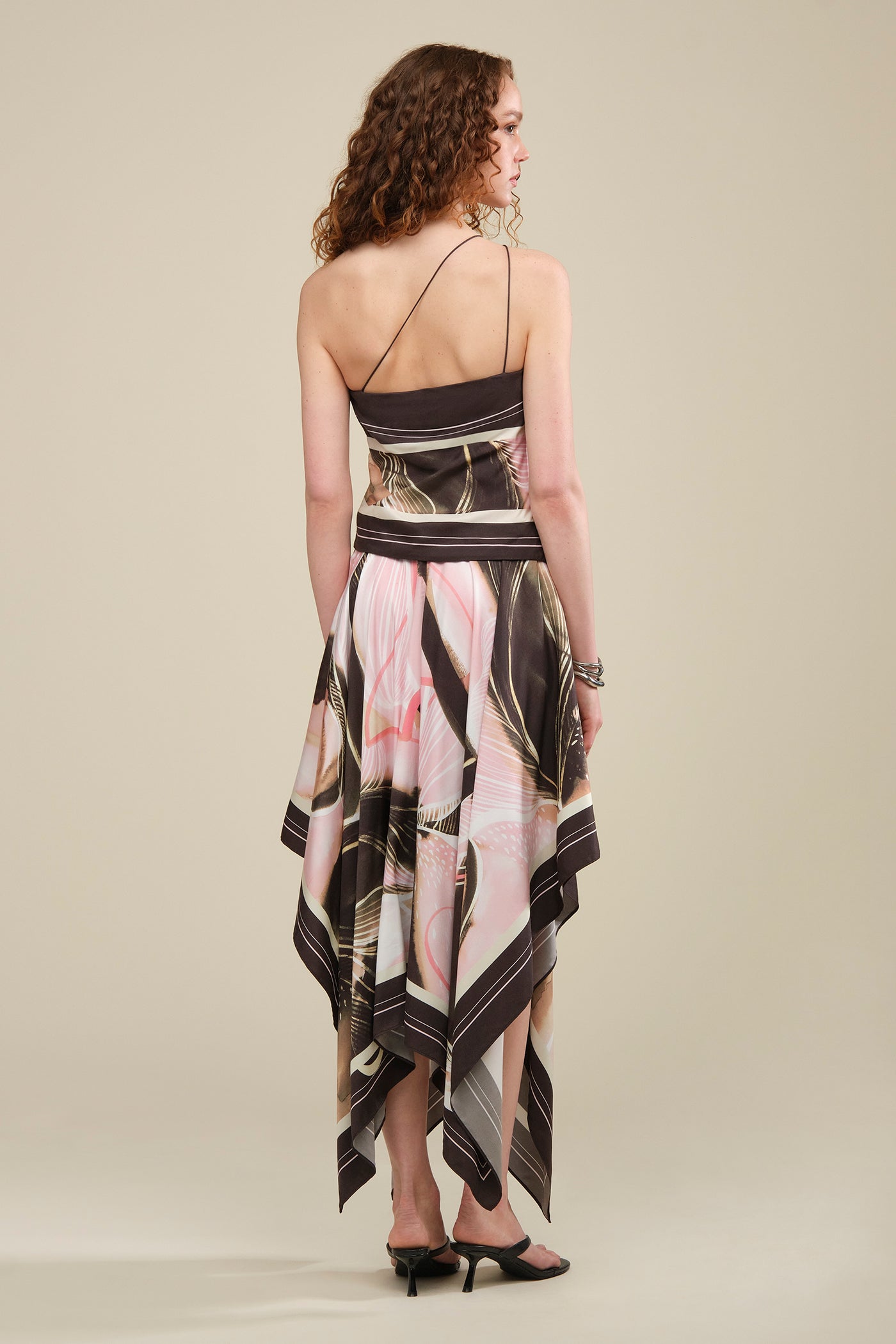 Lyra Scarf Tie Top