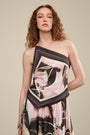 Lyra Scarf Tie Top