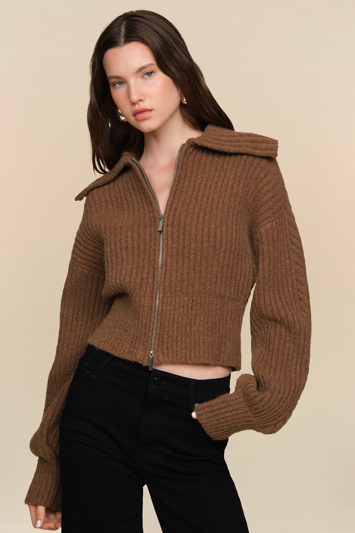 Emery Cable Knit Top