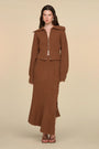 Elsie Cable Knit Skirt