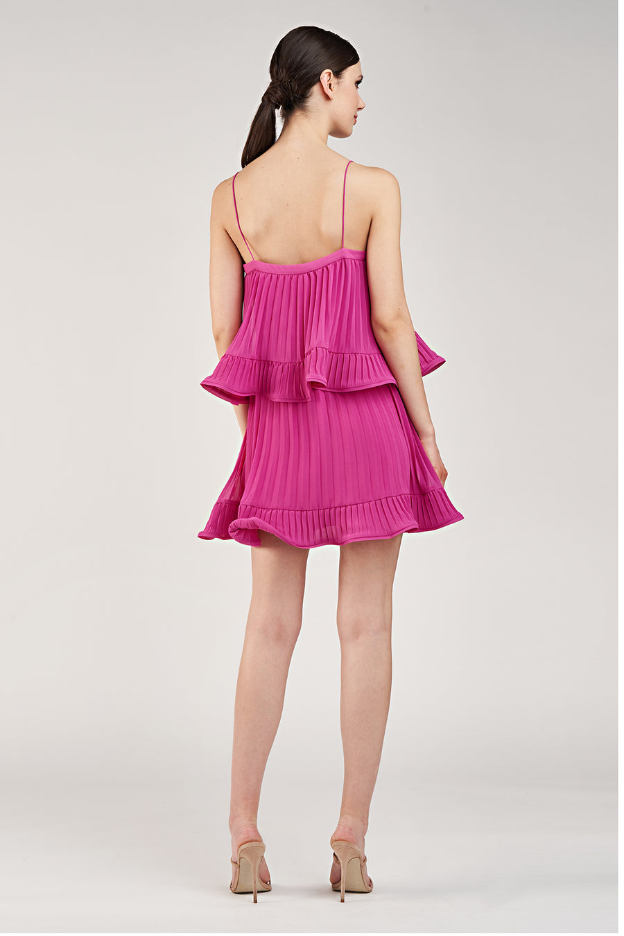 Kate Pleated Mini Dress