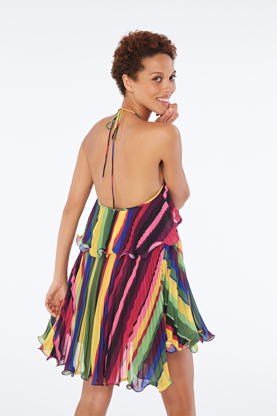 Sevyn Mini Halter Dress