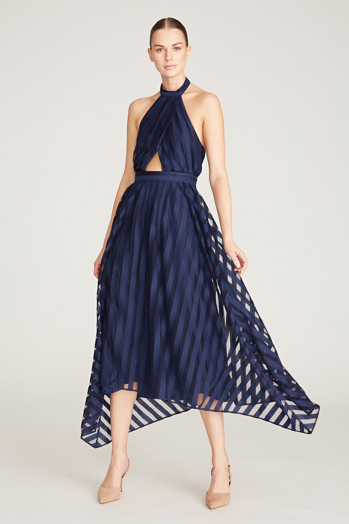 amur halter dress Lorelie Halter Gown