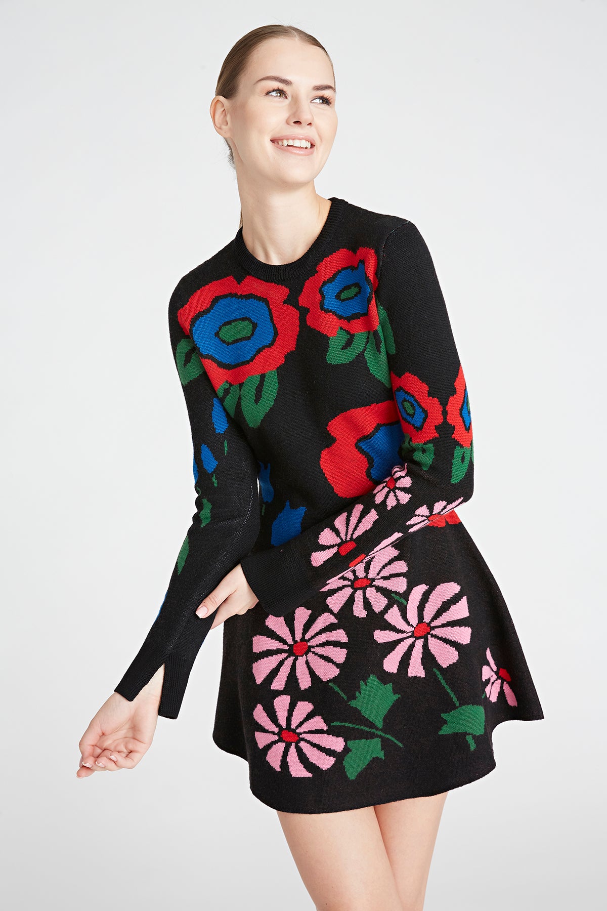 Nataly Fit And Flare Dress – AMUR Nataly Fit And Flare Dress – AMUR