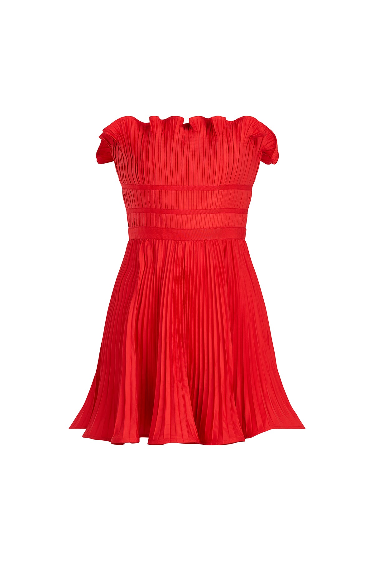 amur lorena strapless pleated mini dress AMUR | Dresses | Nwt Amur Lorena Strapless Pleated Bandeau Neck Olive Green Mini Dress