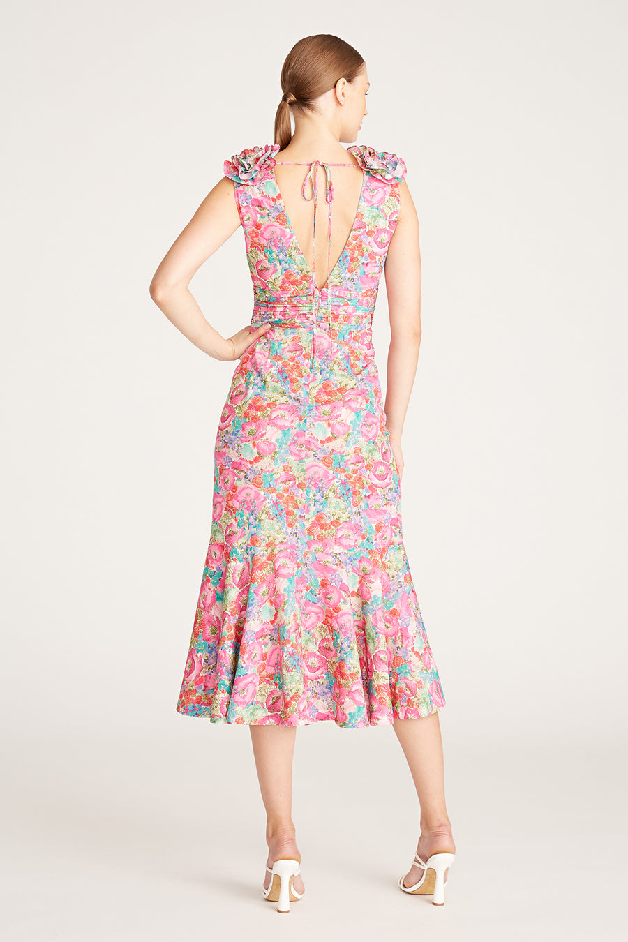 Sorena Deep V Dress