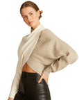 Milena Crop Wool Sweater