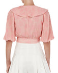 Lemon Peach Rose Lace