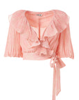 Lemon Peach Rose Lace