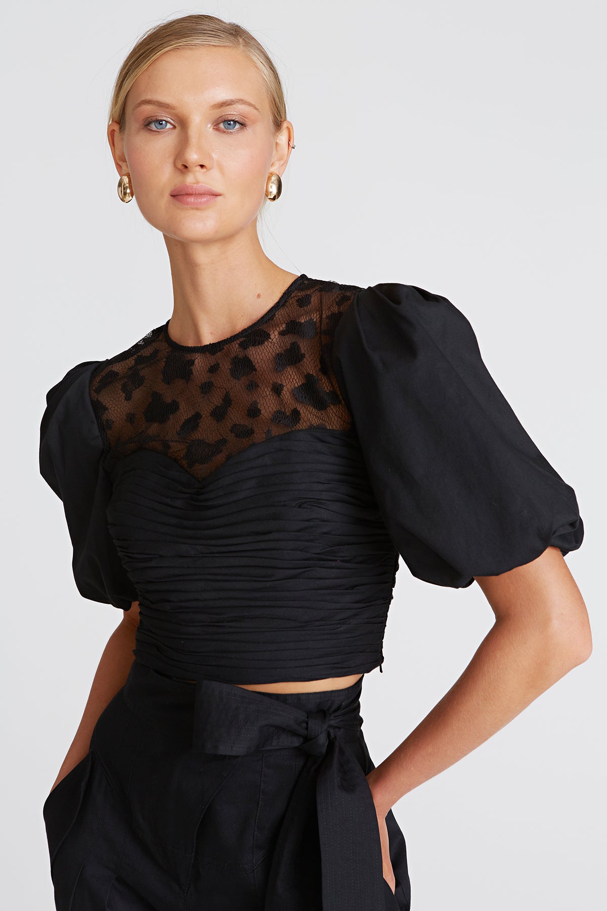 Tiana Bubble Sleeve Top