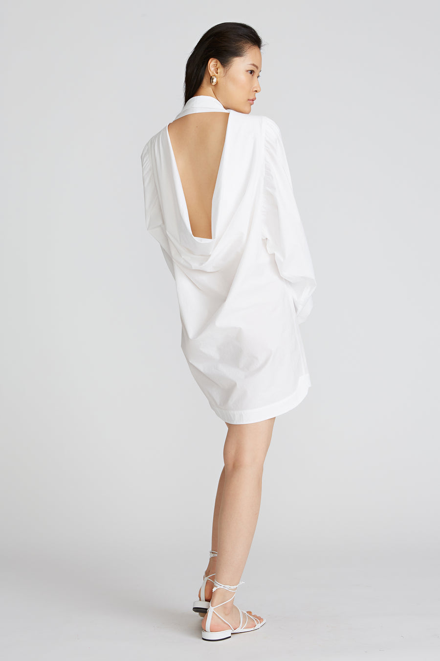 Macie Cowl Back Tunic