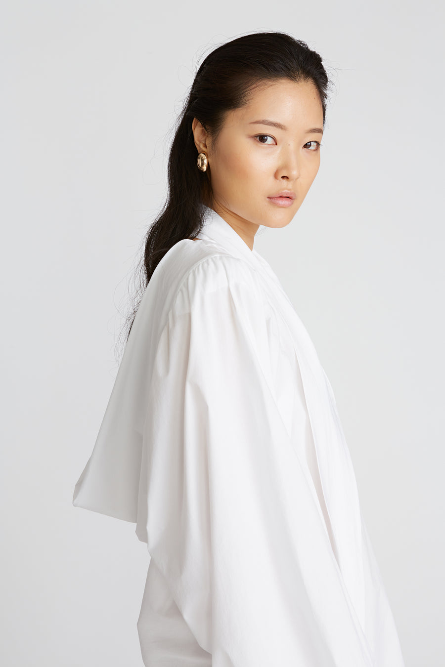Macie Cowl Back Tunic