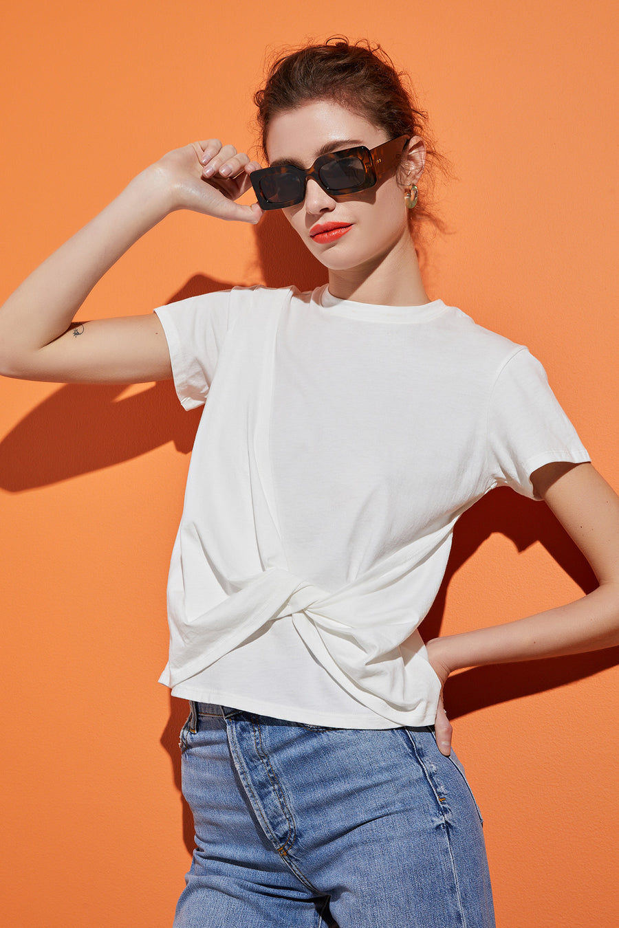 Zahra Twist T-Shirt