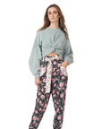 Black Statement Floral